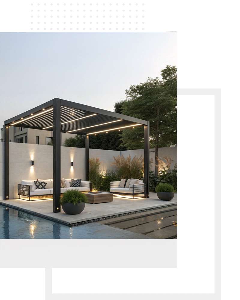 Pergola Bioclimatica Cibofer