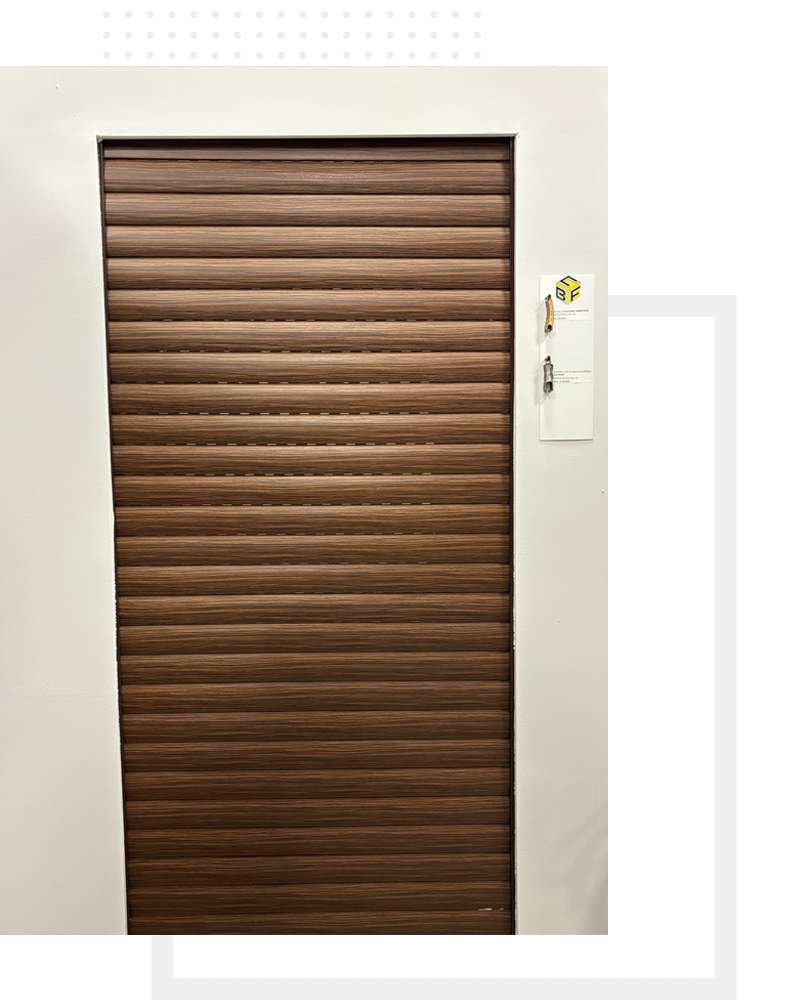 Tapparella in Acciaio Coibentato