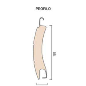 Tapparella in Acciaio Coibentato Mod55 Cibofer