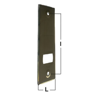 Cibofer Avvolgitori e Placche | Placca acciaio inox per avvolgitori interni tipo “mini”