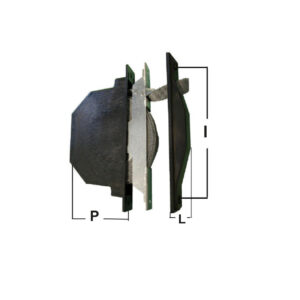 Avvolgitore da semincasso completo - small con cintino Cibofer