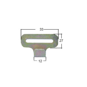 Gancio alto per legno Cibofer
