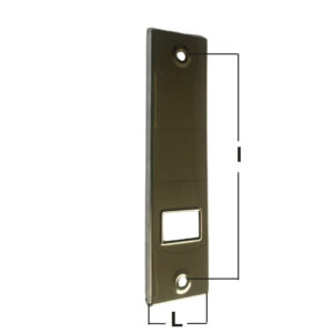 Placca in acciaio inox per avvolgitore con interasse universale | Cibofer