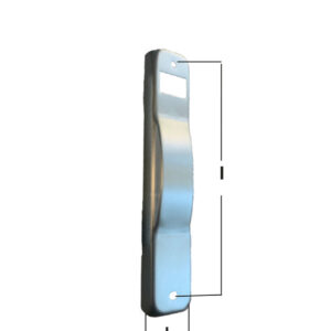 Placca alluminio per avvolgitore semincasso mt. 6 | Cibofer