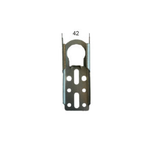 Supporto da avvitare, per fiancalini pvc o legno, per cuscinetto diam. 42