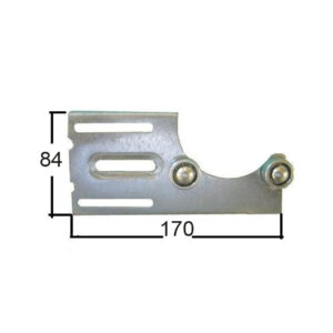 Supporto intermedio, gambo da mm. 35/46