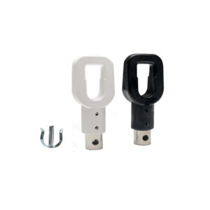 Anello di comando colore bianco con perno in alluminio foro diam. 5