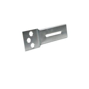 Bandierina 160x42 per supporto a telaio mm. 40, fori stella mm. 10