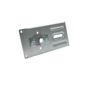 Bandierina mm. 170x84 per supporto a telaio, foro a stella mm. 10