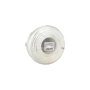 Cavo elettrico bianco a 4 poli mmq. 0,75