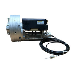 Motoriduttore Kg. 180 con puleggia in lega d’alluminio diam. mm. 200 per albero mm. 60 con elettrofreno,
REGOLAZIONE RAPIDA FINE CORSA