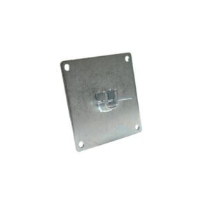 Supporto da avvitare mm. 100x100 con appoggio per quadro mm. 10
