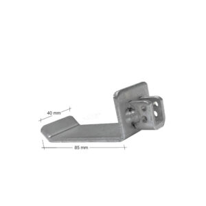 Supporto da murare L.85 c/appogg. quadro 10