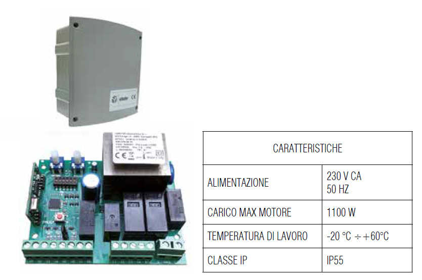 Centrale Di Comando Analogica Per Serrande Avvolgibili