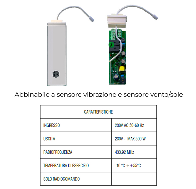 Modulo ricevitore “Pisolo Plus” - Cibofer